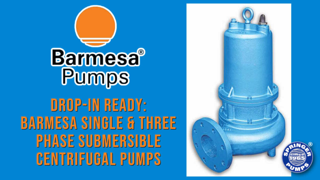 Drop In Ready Barmesa Single And Triple Phase Submersible Centrifugal